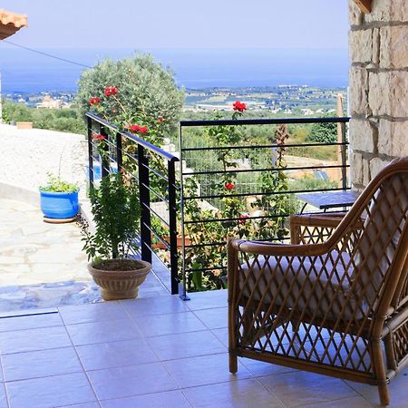 Villa Sunset With Stunning Sea View, Kids Area And Hammocks On Roof Terrace Agia Triada Экстерьер фото