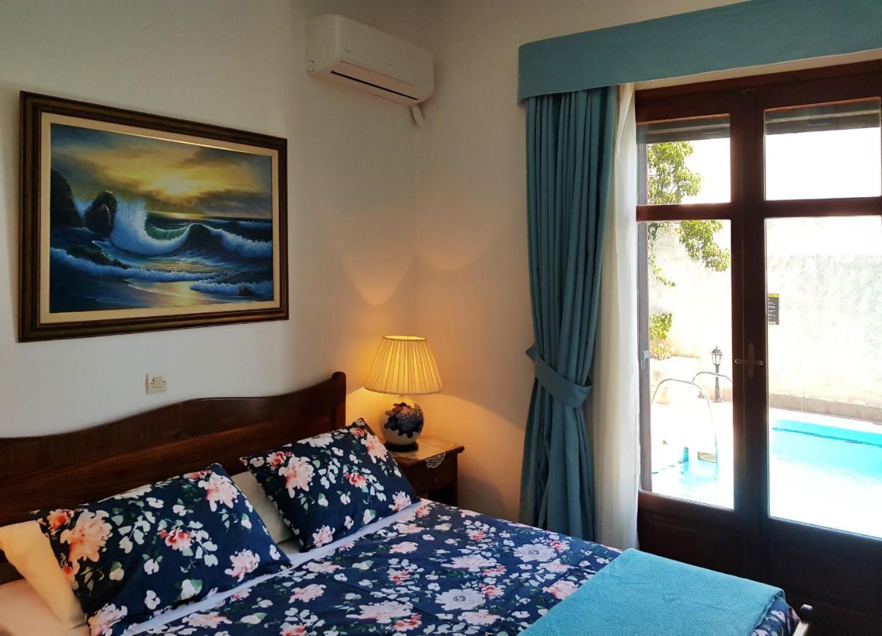 Villa Sunset With Stunning Sea View, Kids Area And Hammocks On Roof Terrace Agia Triada Экстерьер фото