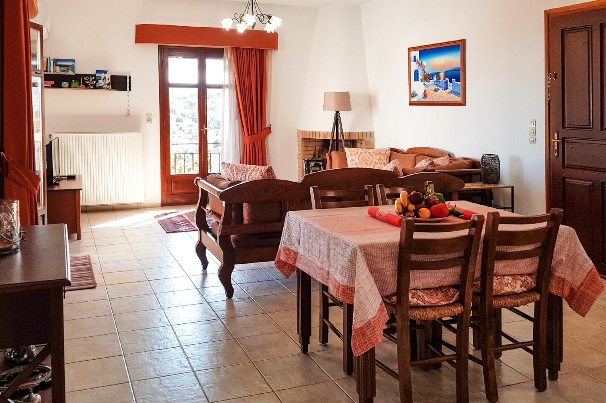 Villa Sunset With Stunning Sea View, Kids Area And Hammocks On Roof Terrace Agia Triada Экстерьер фото